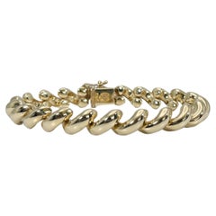 14 Karat Gelbgold San Marco-Armband 