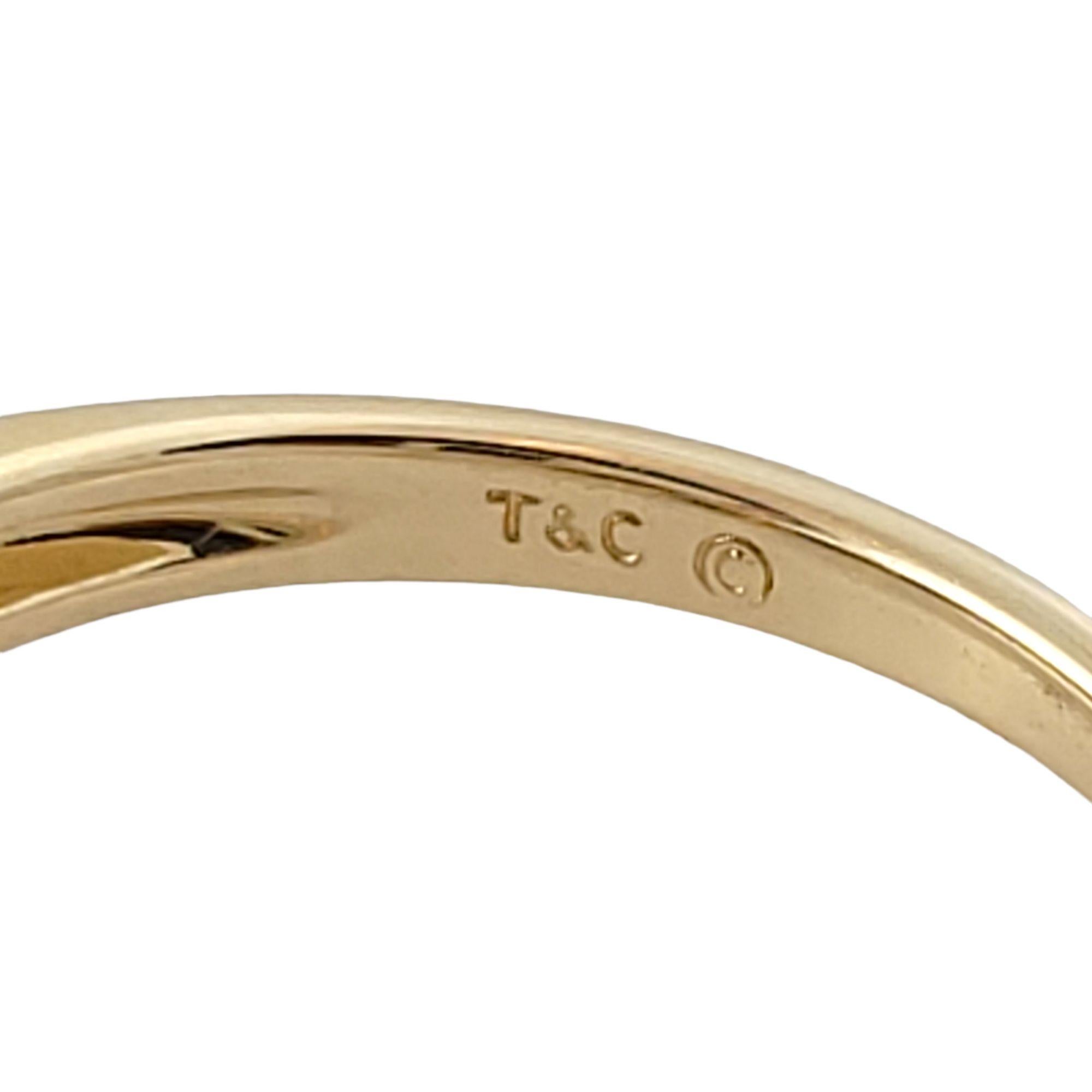 14k Yellow Gold Sapphire Diamond Ring In Good Condition In Washington Depot, CT