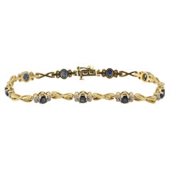 Sapphire Link Bracelets