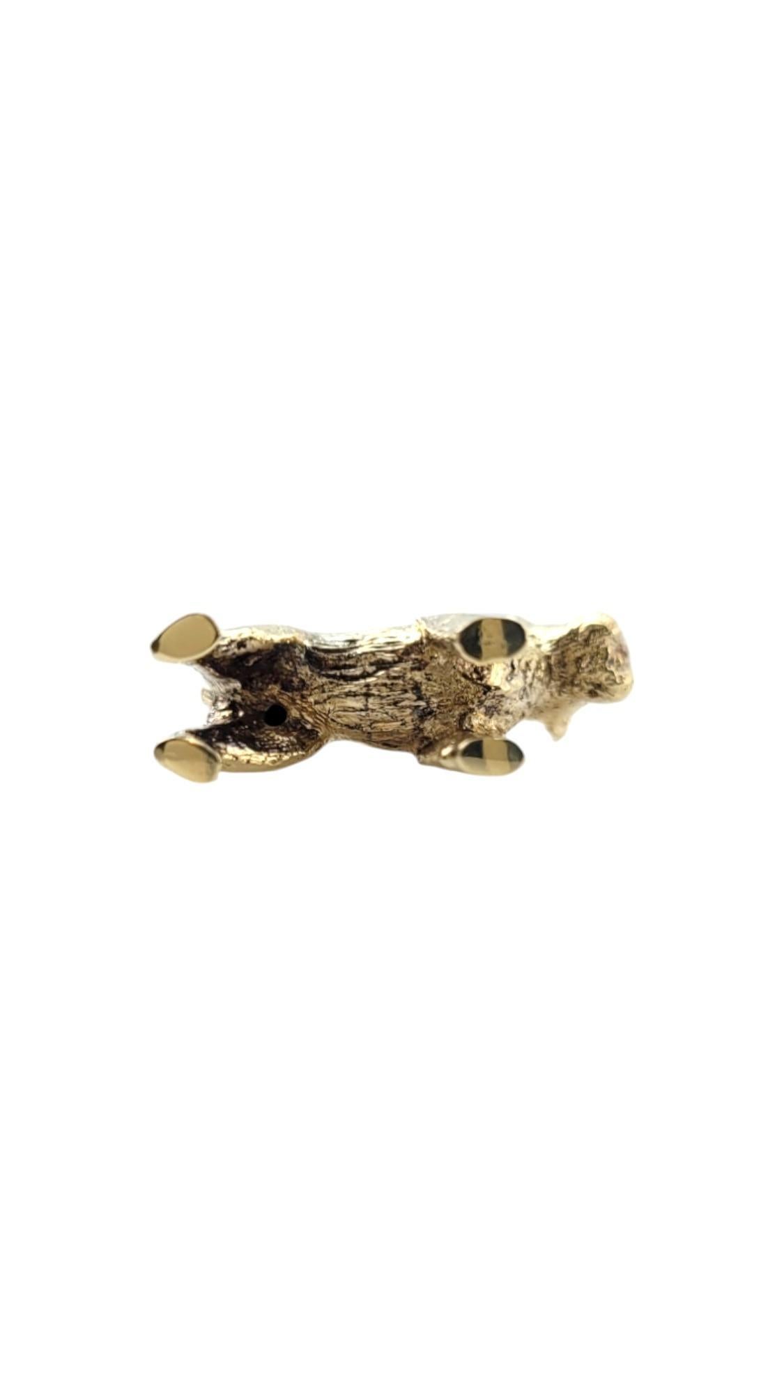 Breloque Schnauzer chien en or jaune 14 carats n°20323 Bon état - En vente à Washington Depot, CT