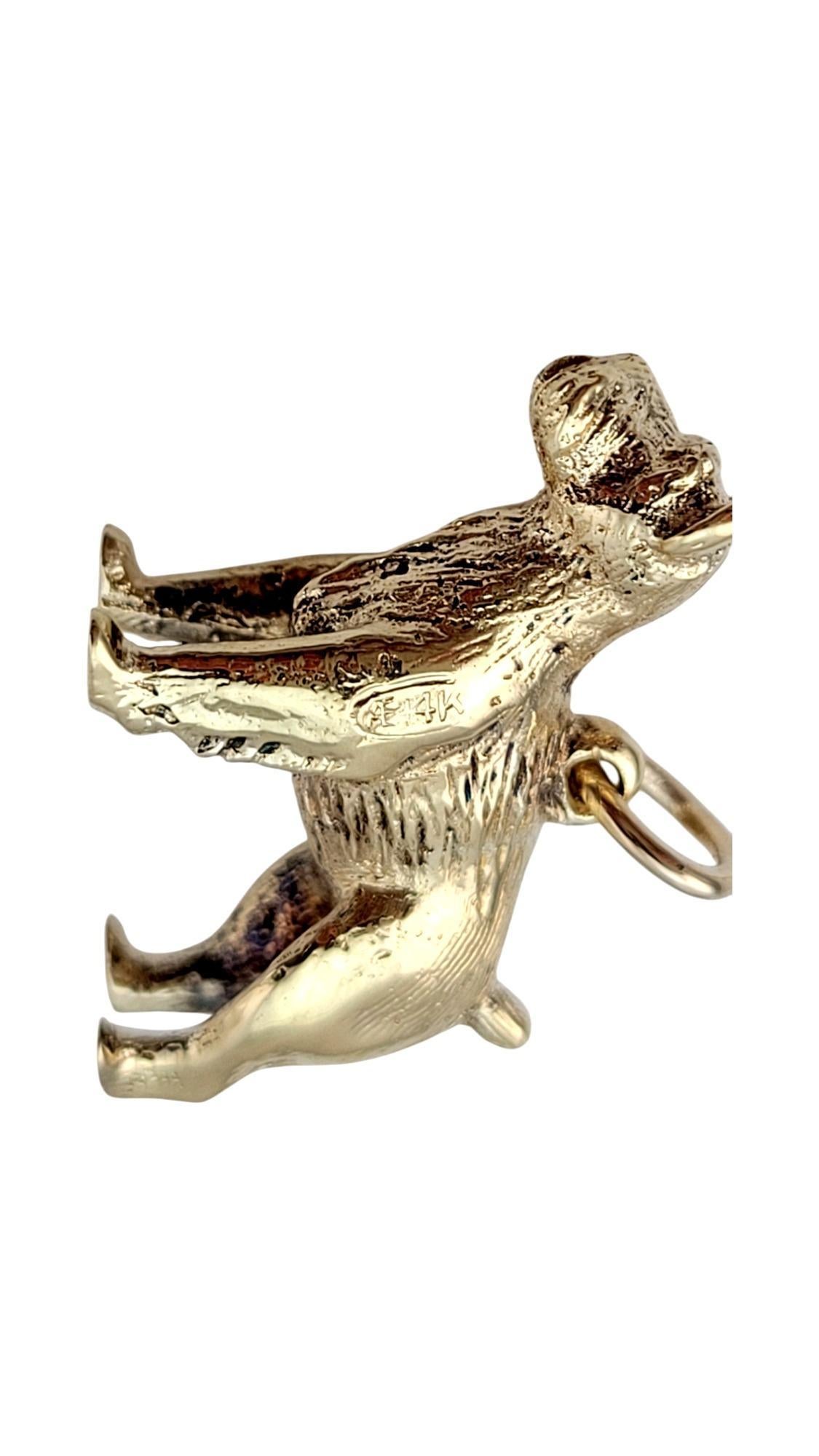 Breloque Schnauzer chien en or jaune 14 carats n°20323 en vente 3