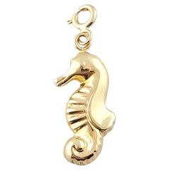 14K Yellow Gold Sea Horse Charm #15813