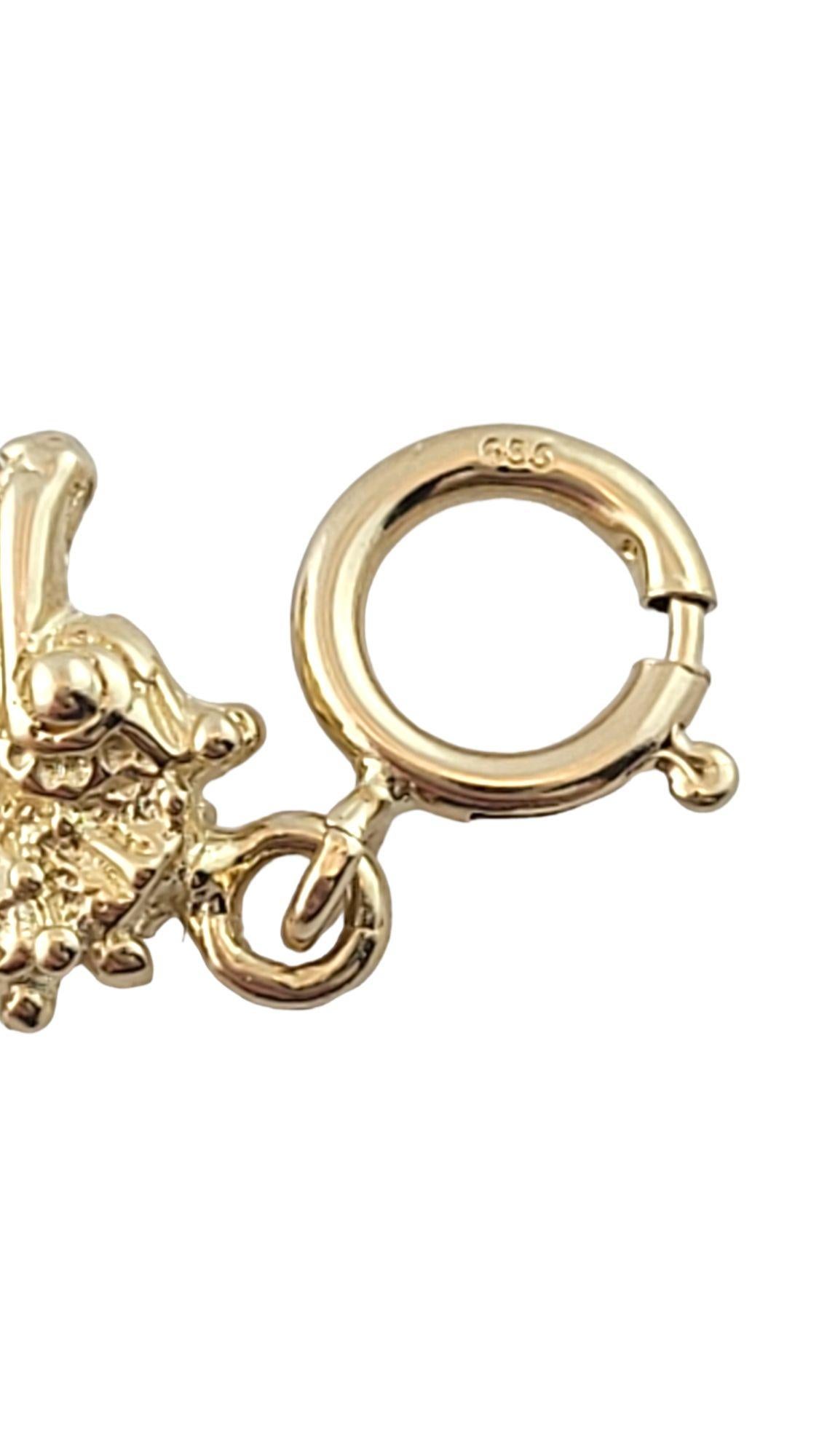 14K Yellow Gold Seahorse Charm #14295 For Sale 1