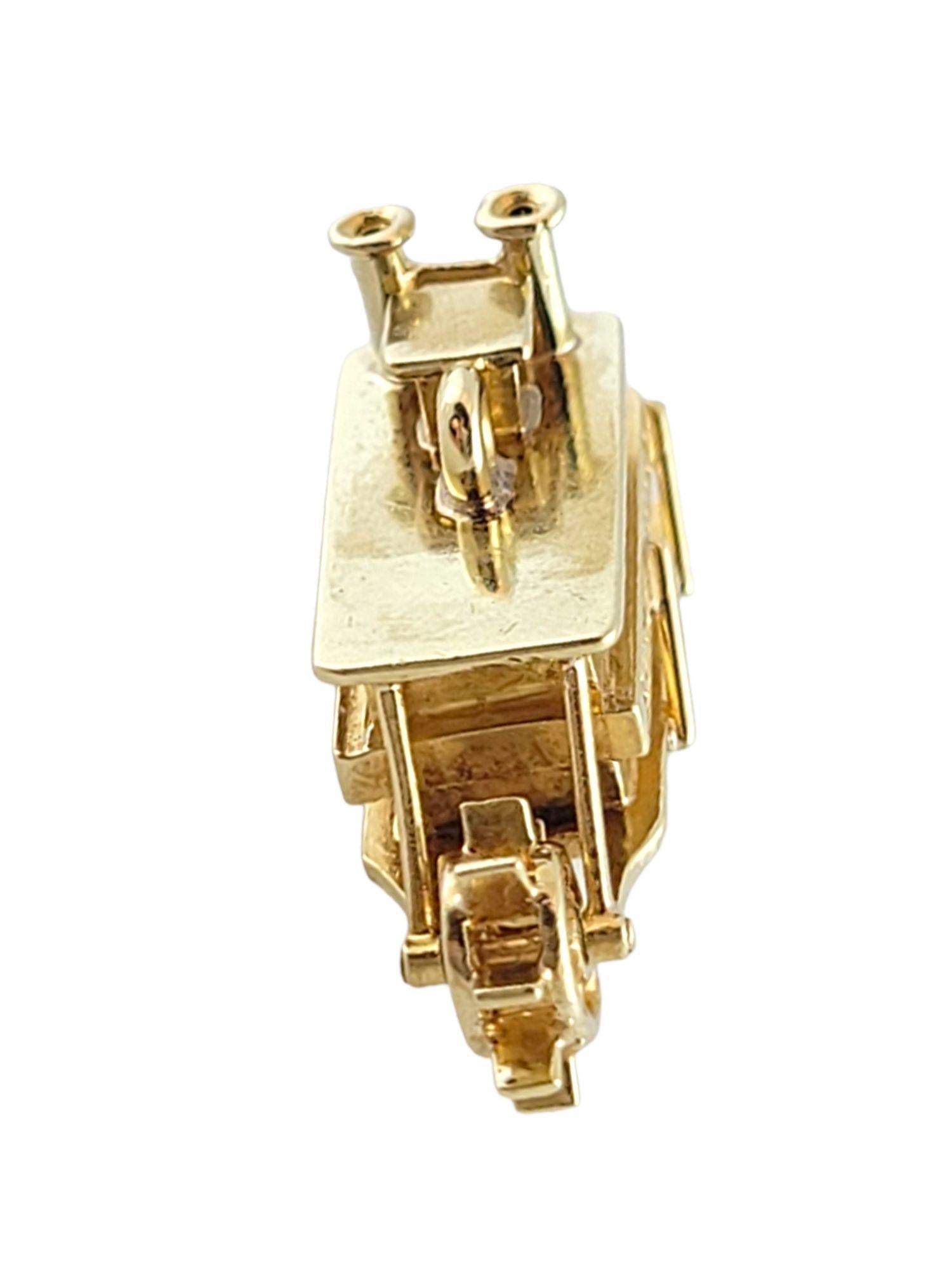 Women's  14K Yellow Gold Show Boat Charm #14803 For Sale