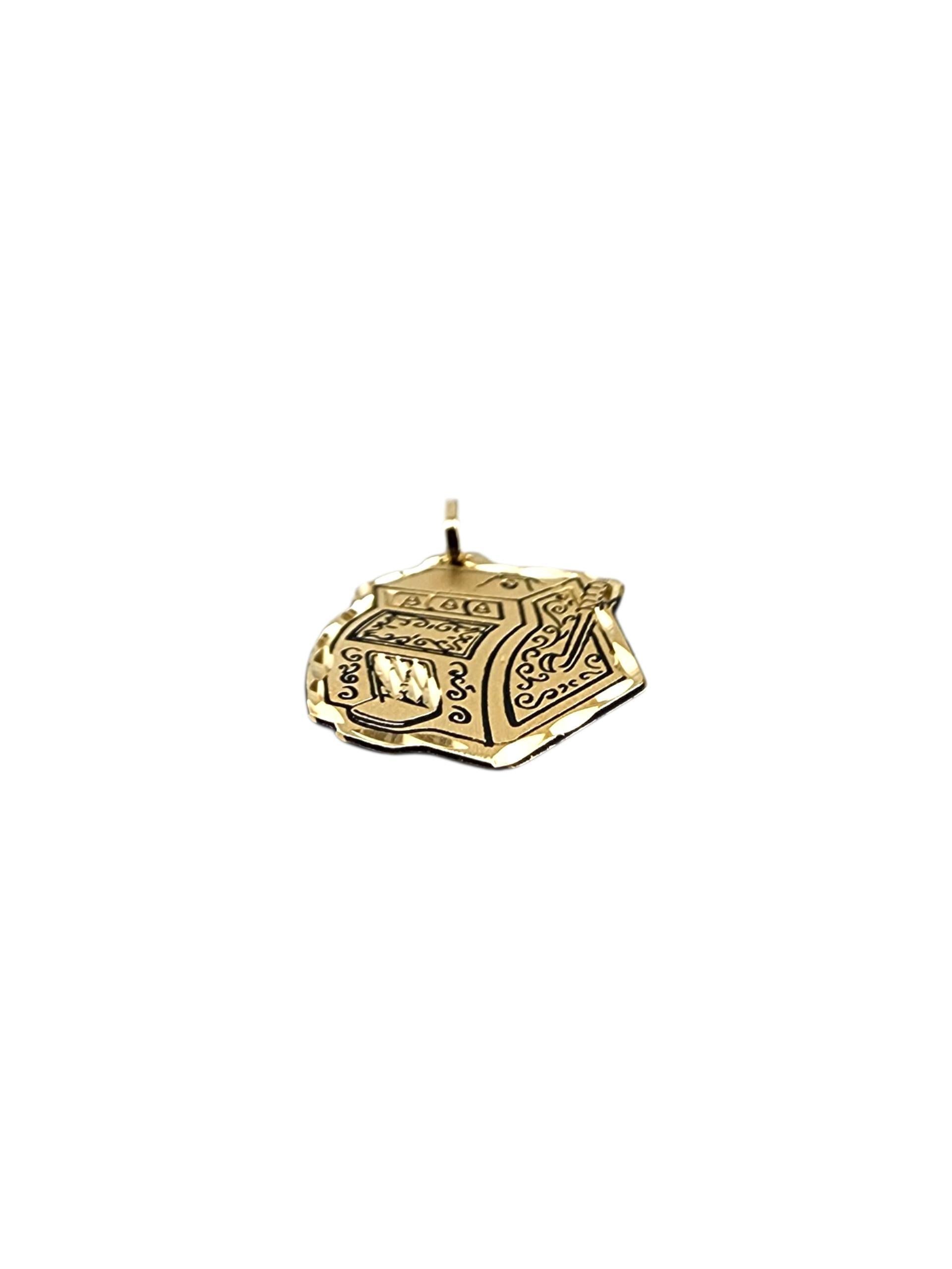 Charm en or jaune 14K pour machine à sous #22379 Bon état - En vente à Washington Depot, CT