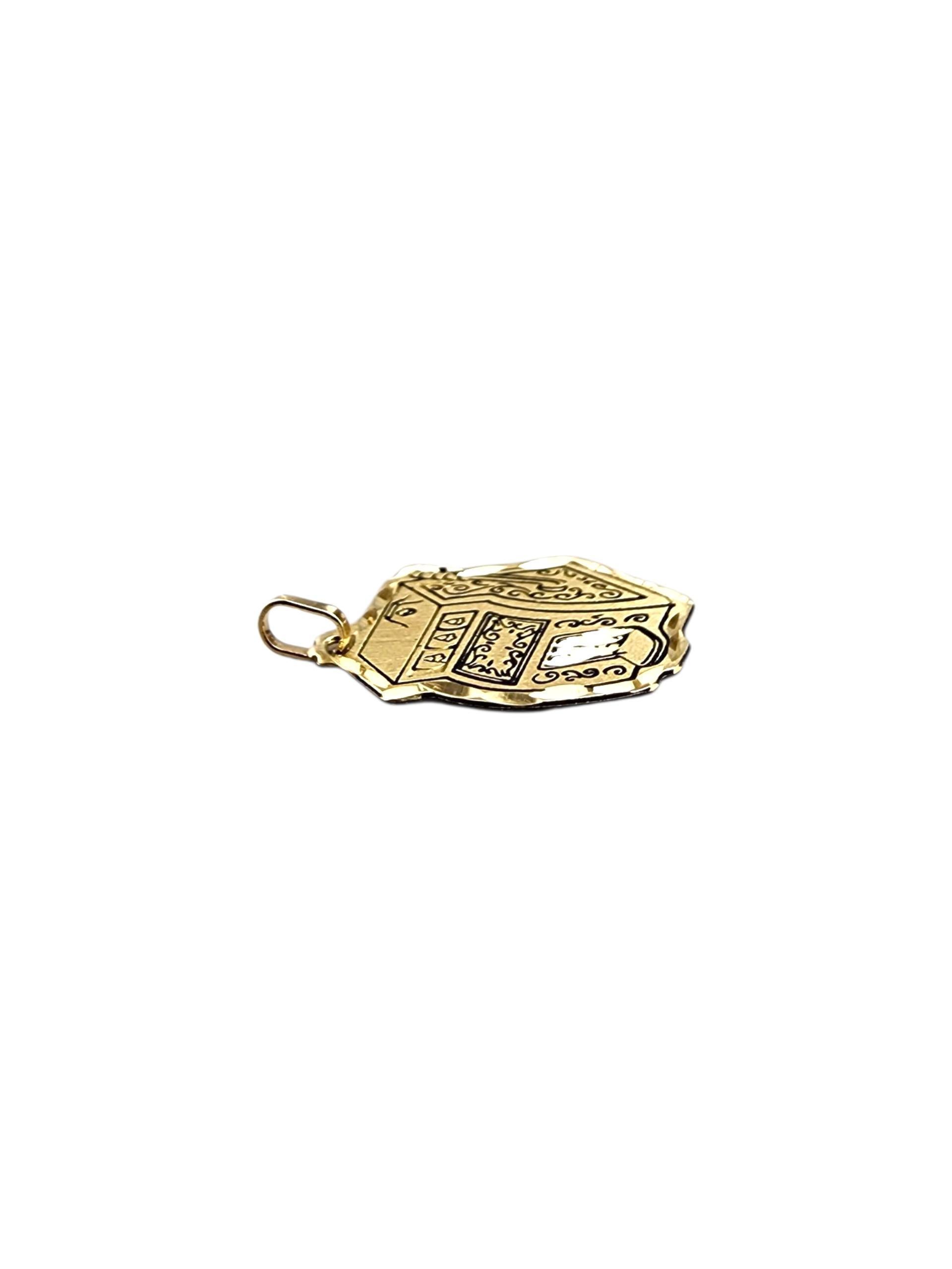 Charm en or jaune 14K pour machine à sous #22379 Pour femmes en vente