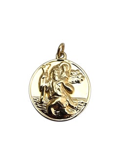 14K Yellow Gold St. Christopher Charm #22827