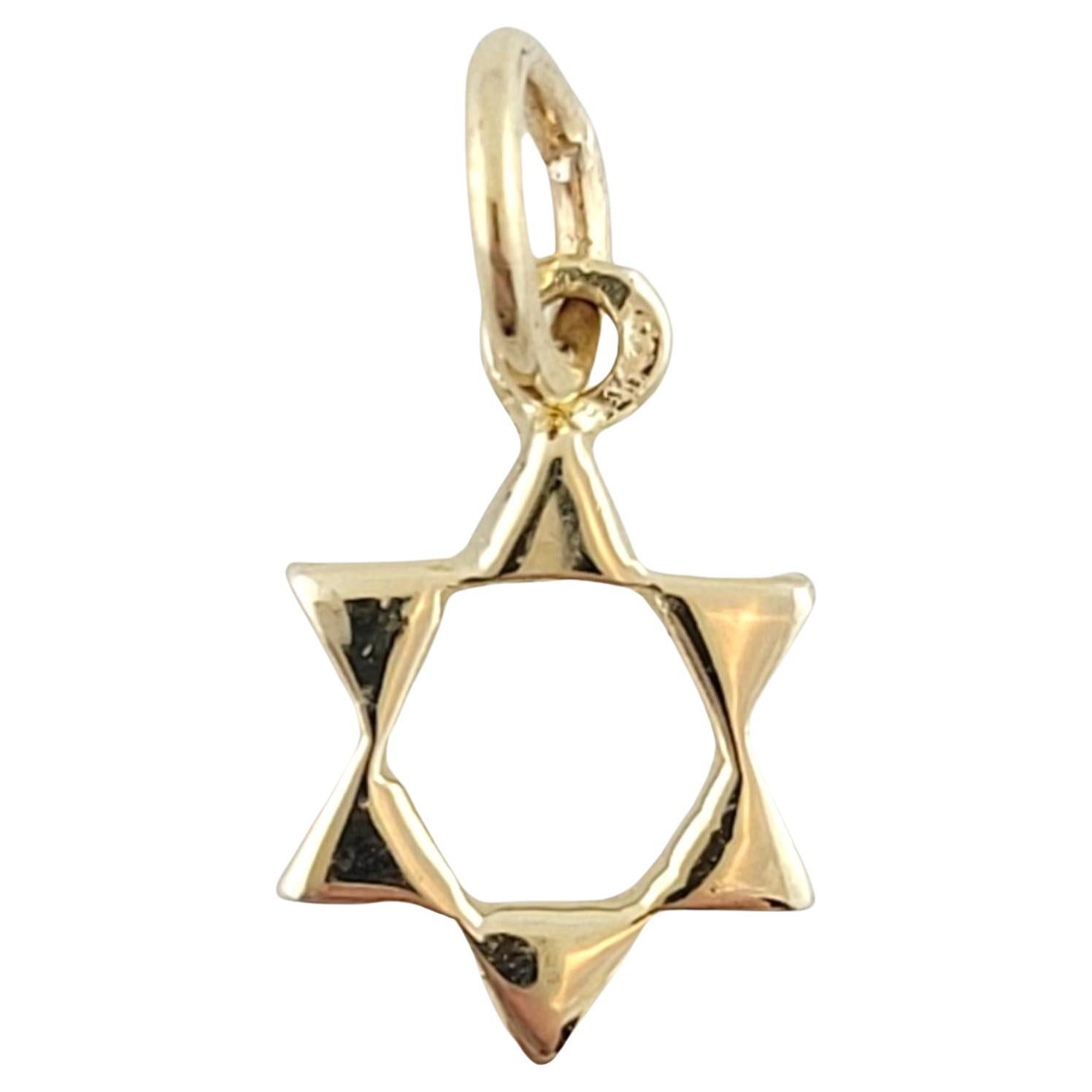 IOKA Jewelry 14K Yellow Gold Star Of David Pendant - Mens/Unisex, Not Plated - View #9