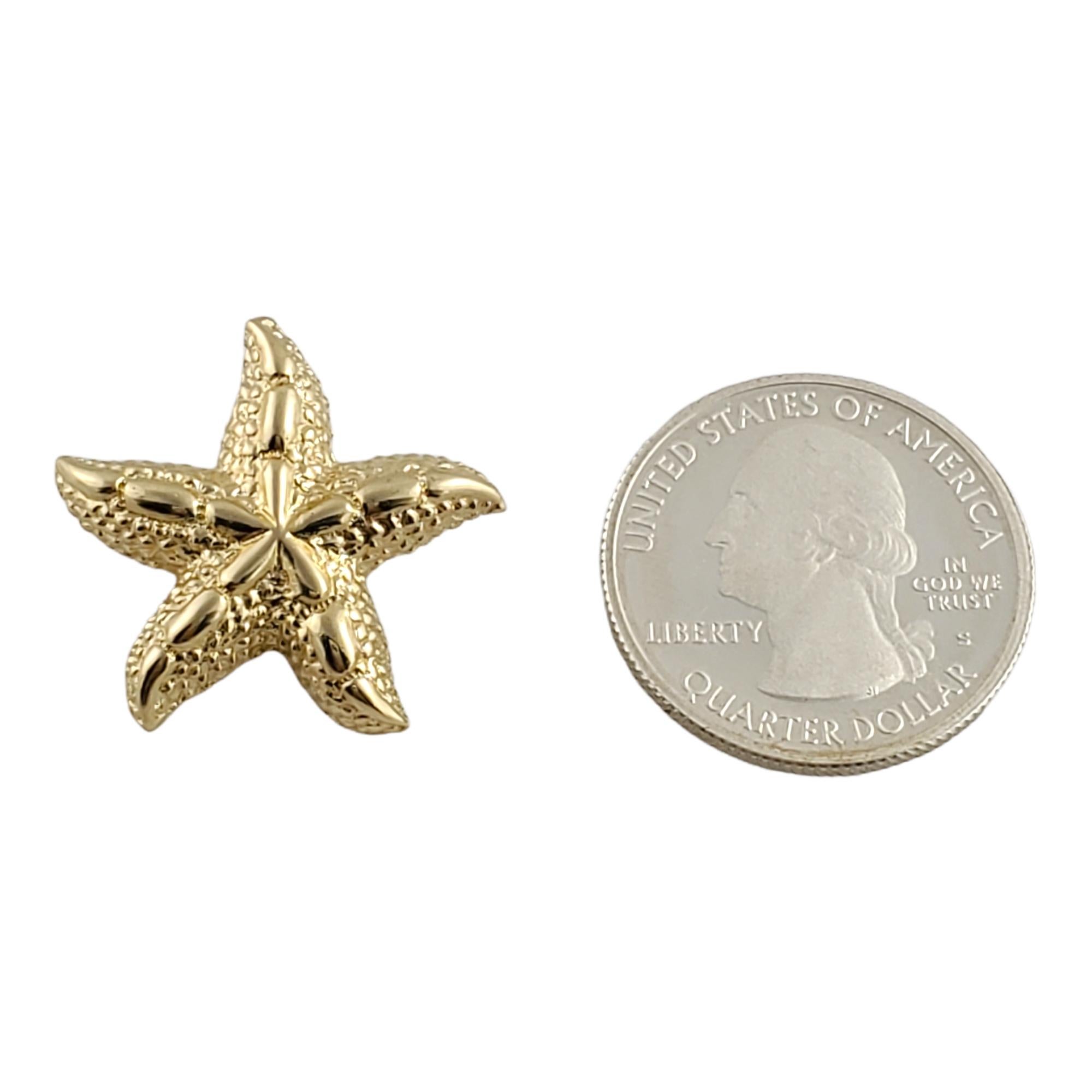 14K Gelbgold Seestern Charme im Zustand „Gut“ in Washington Depot, CT
