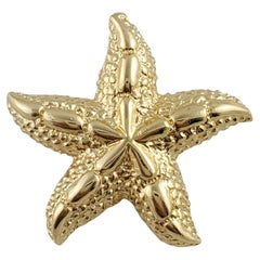  14K Yellow Gold Starfish Charm