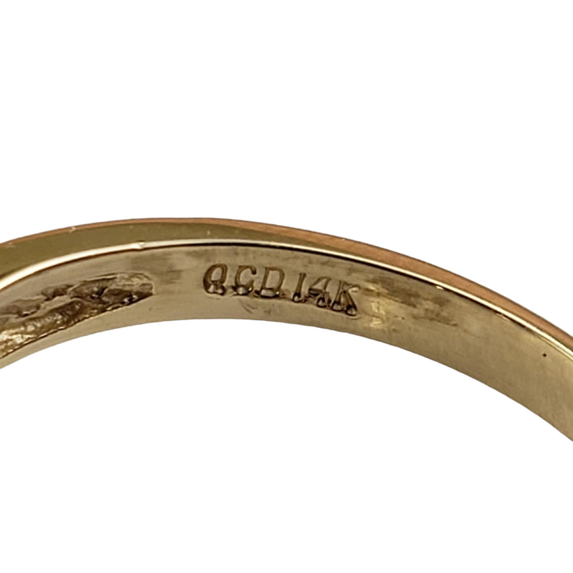 14K Yellow Gold Tanzanite & Diamond Ring Size 6.25 #16353 For Sale 1