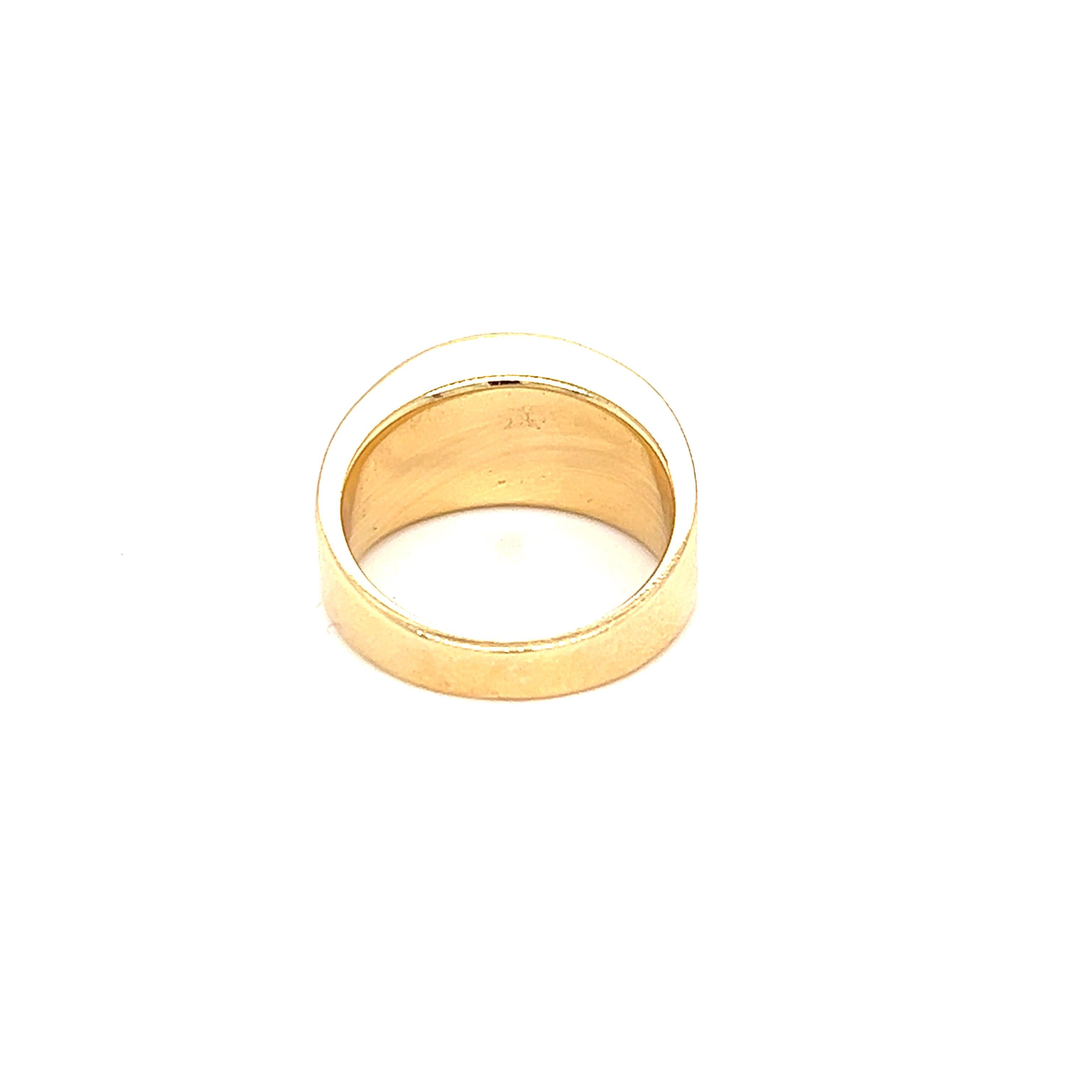 14k gold nike ring
