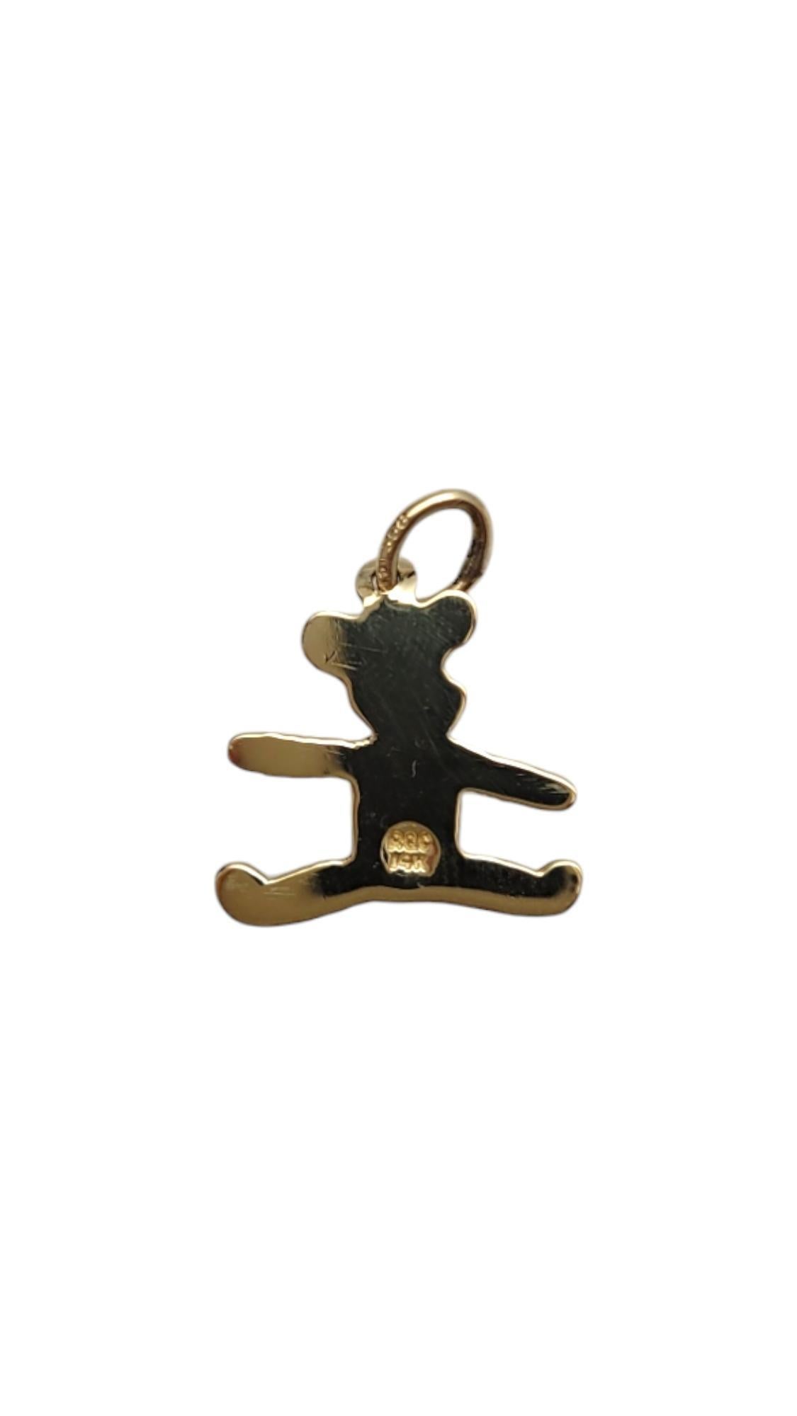 14K Yellow Gold Teddy Bear Charm

This adorable accessory brings a touch of warmth to your jewelry collection!

Size: 15.4mm X 15.5mm X 1.9mm

Weight: 1.6g/ 1.0dwt

Hallmark: RQC 14K

Very good condition, professionally polished.

*Chain not