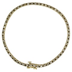 Bracciale Tennis in oro giallo 14k 1.15ct