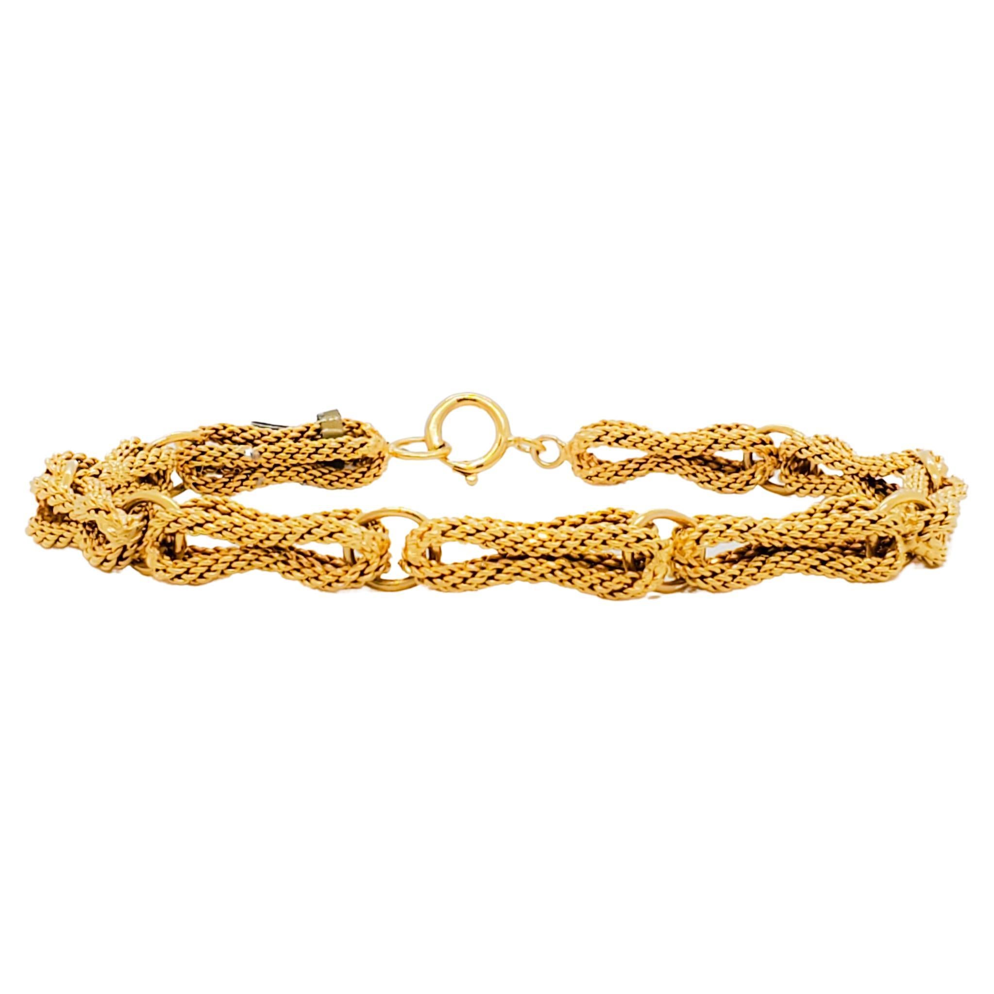 I LOVE YOU Textured Gold Bracelet For Sale at 1stDibs i love you gold