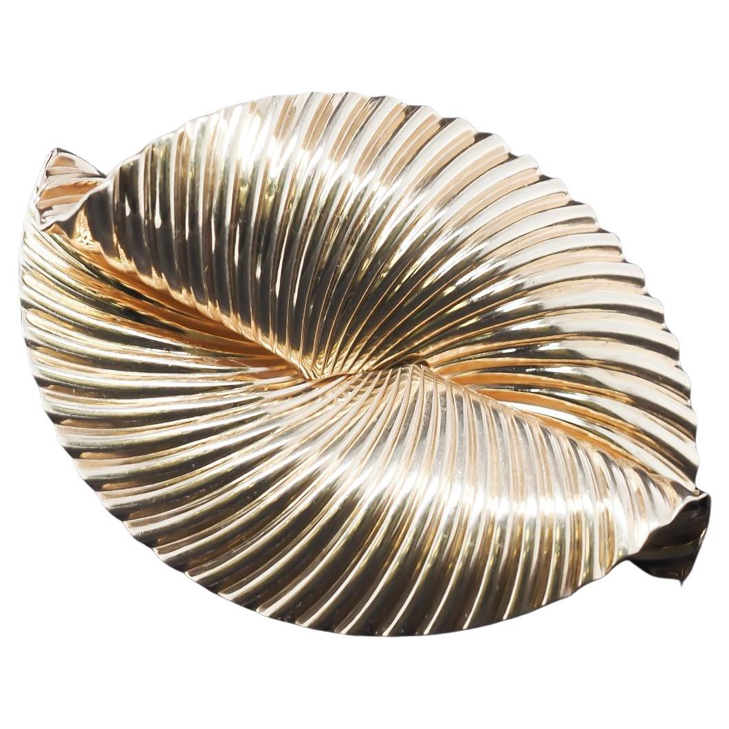 Broche remolino Tiffany & Co. de George Schuler de oro amarillo de 14 quilates