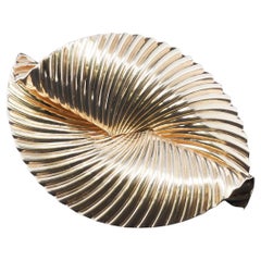 Broche remolino Tiffany & Co. de George Schuler de oro amarillo de 14 quilates