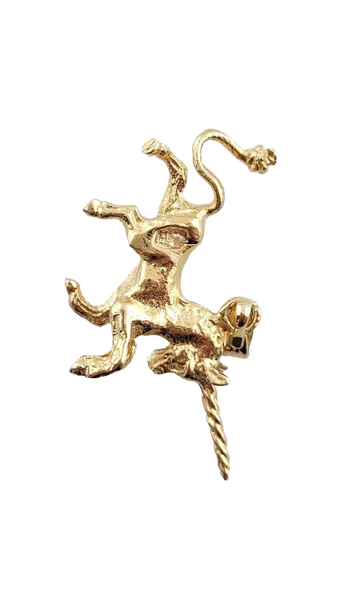 Women's 14K Yellow Gold Unicorn Charm #16233 For Sale