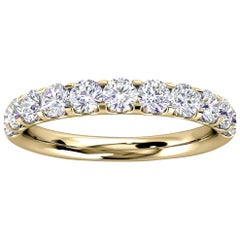 14K Yellow Gold Valerie Micro-Prong Diamond Ring '1 Ct. Tw'