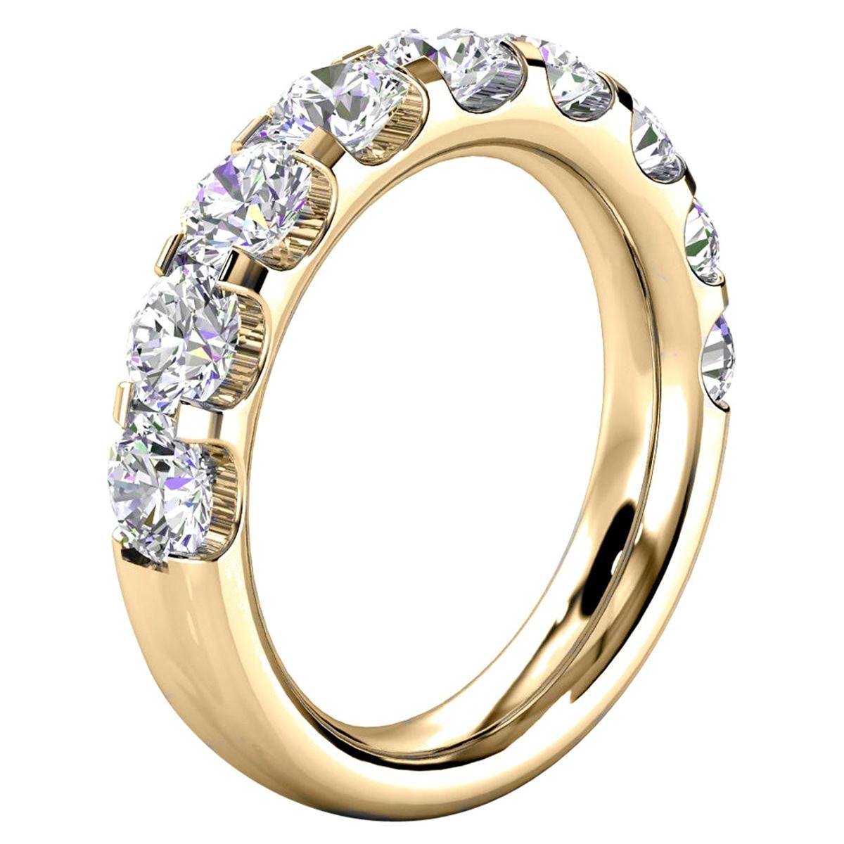 For Sale:  14K Yellow Gold Valerie Micro-Prong Diamond Ring '2 Ct. tw'