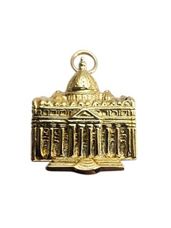 Charm in oro giallo 14K Città del Vaticano "Roma '64" #22826