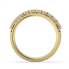14 Karat Yellow Gold Vega Fashion Diamond Ring '1 Carat'
