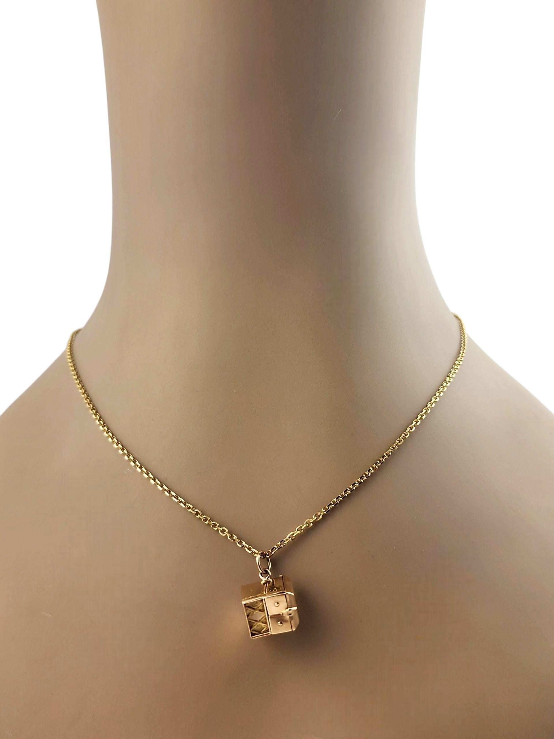 14K Yellow Gold Victrola Phonograph Charm #22003 For Sale 6