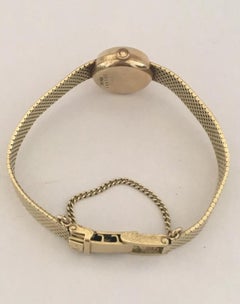 14 Karat Yellow Gold Vintage Certina Swiss Ladies Wristwatch