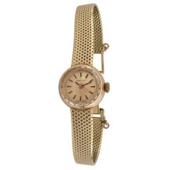 14 Karat Yellow Gold Retro Certina Swiss Ladies Wristwatch