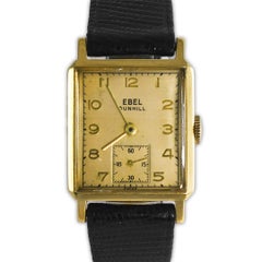 14K Gelbgold Vintage Ebel Herrenuhr (26mm)