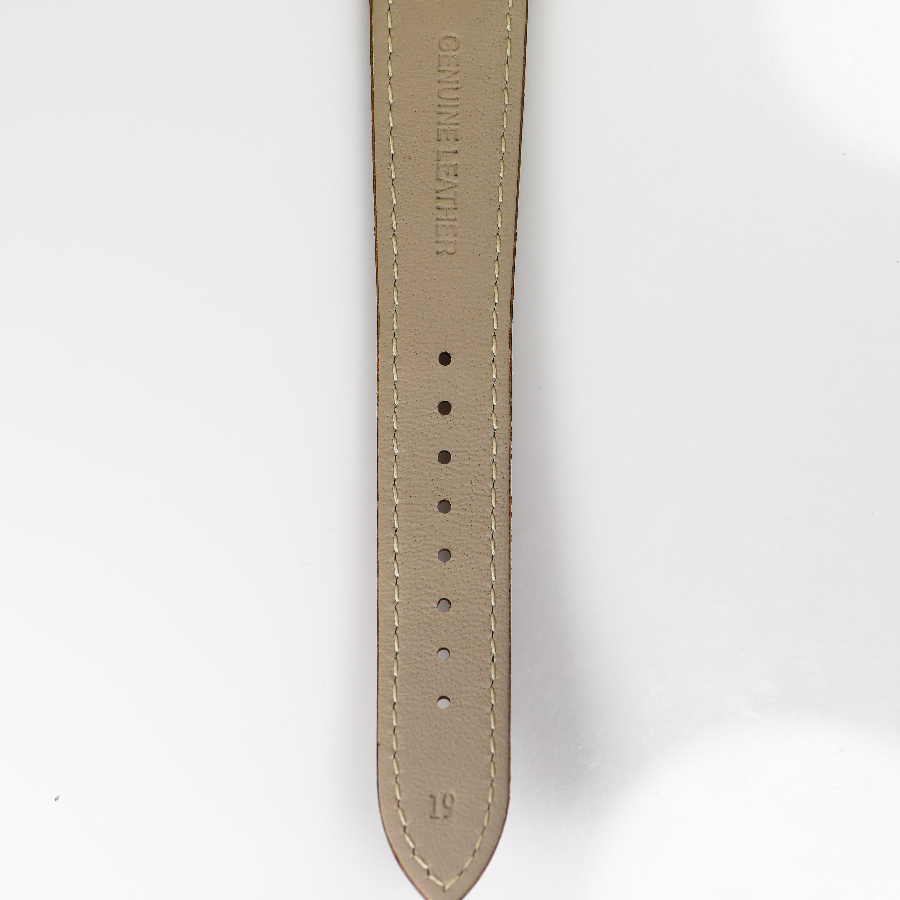 Orologio da polso Longines d'epoca in oro giallo 14K 23mm in vendita 3