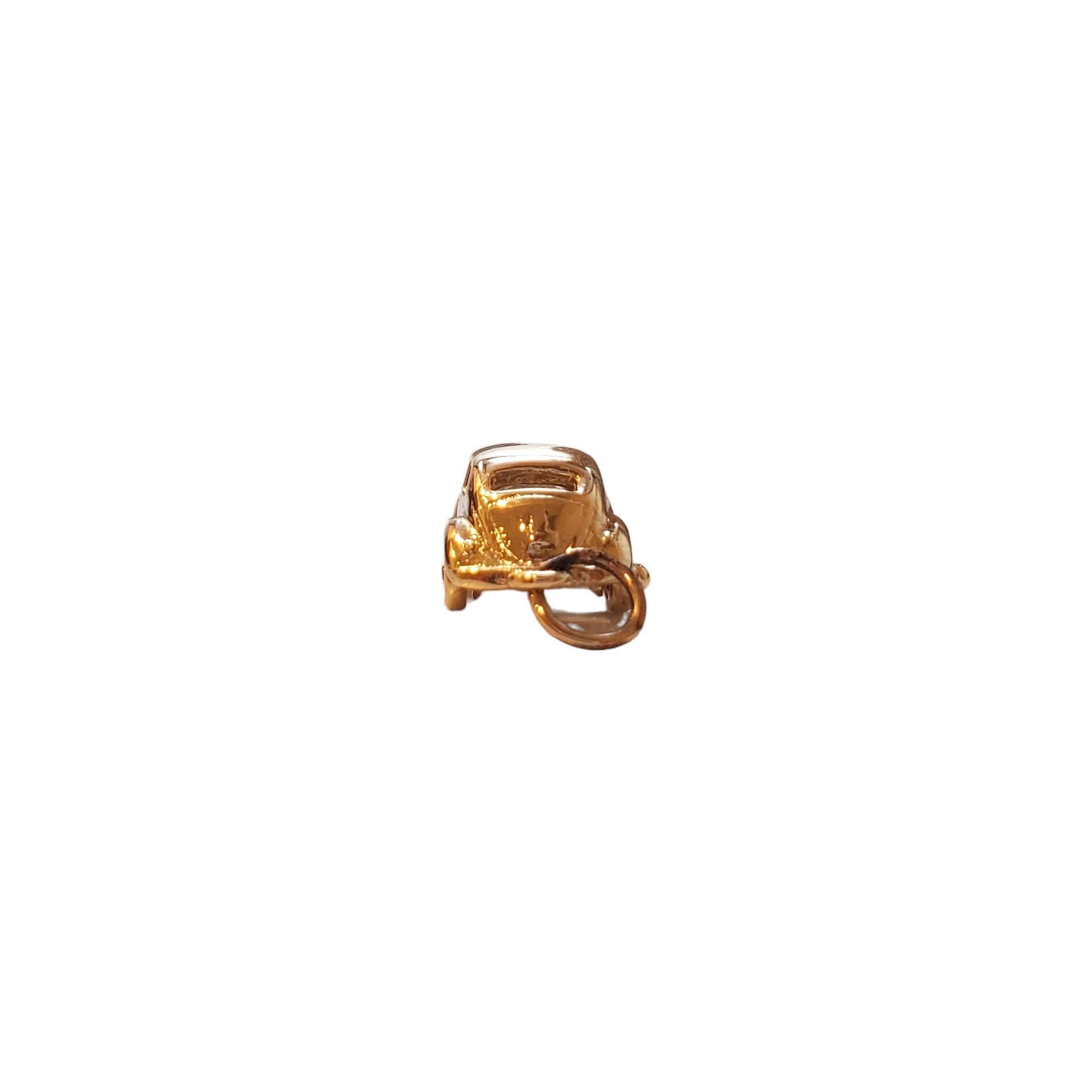 14K Gelbgold Volkswagen Bug Car Charm #17803 Volkswagen Bug Car 1