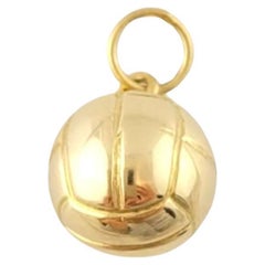14K Yellow Gold Volleyball Charm #16313