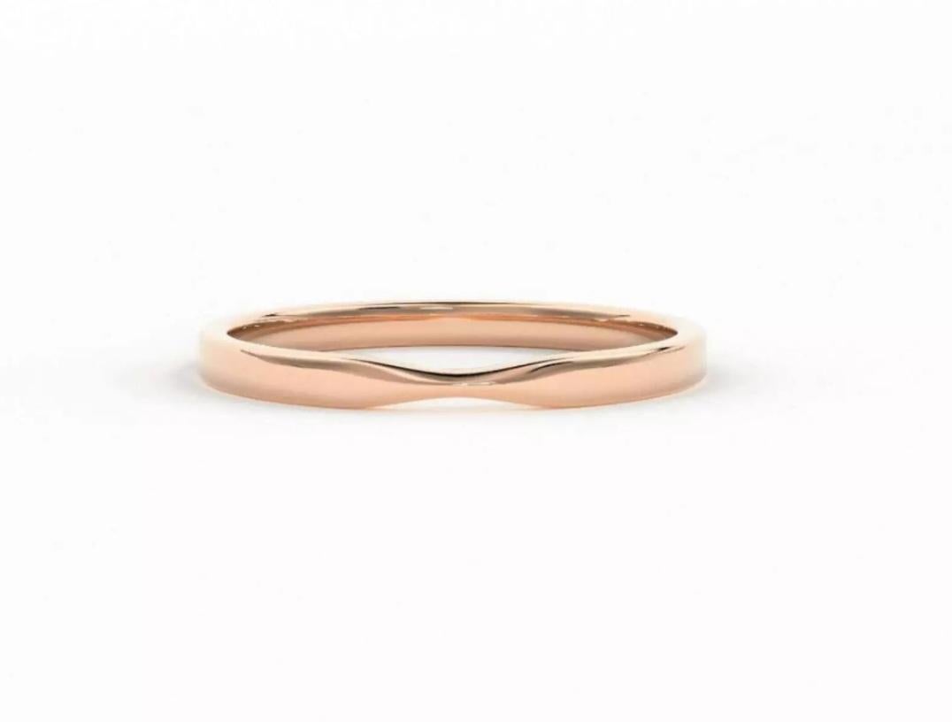Alianza de boda de oro amarillo de 14 quilates Alianza de boda para mujeres Oro sencillo Alianza fina en Nuevo estado para la venta en Chicago, IL