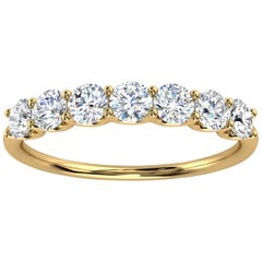 14k Yellow Gold Winter Diamond Ring '3/4 Ct. Tw'
