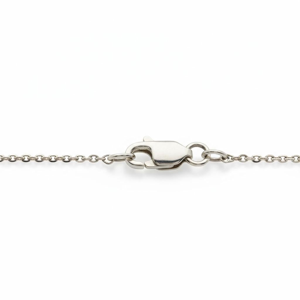 Collier superposé en or jaune blanc 14K avec barrette de diamants délicats en vente 4
