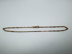 14k YG 20" Pocket watch Chain