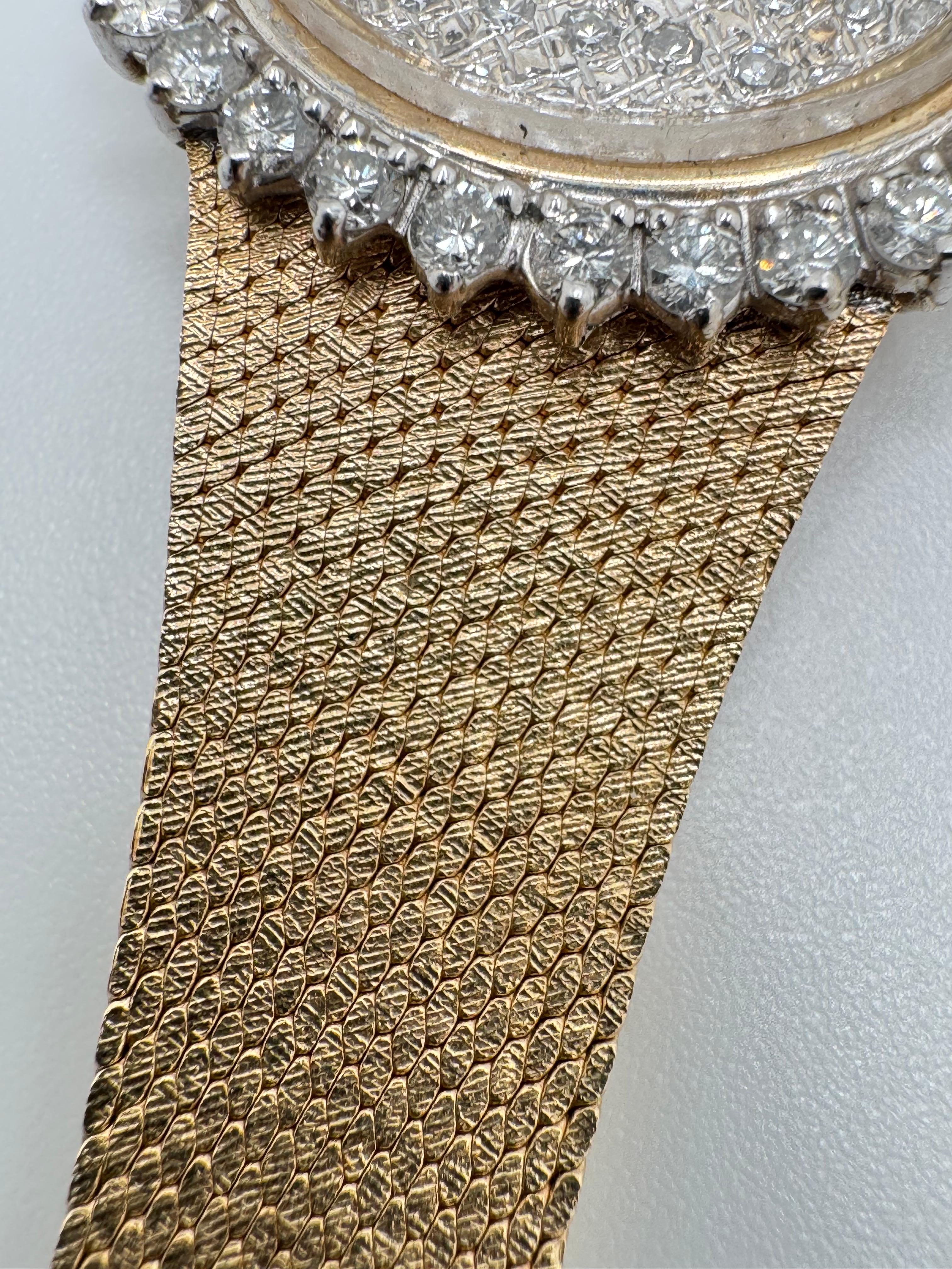 Women's or Men's 14K YG Lids ETA Movement Watch For Sale