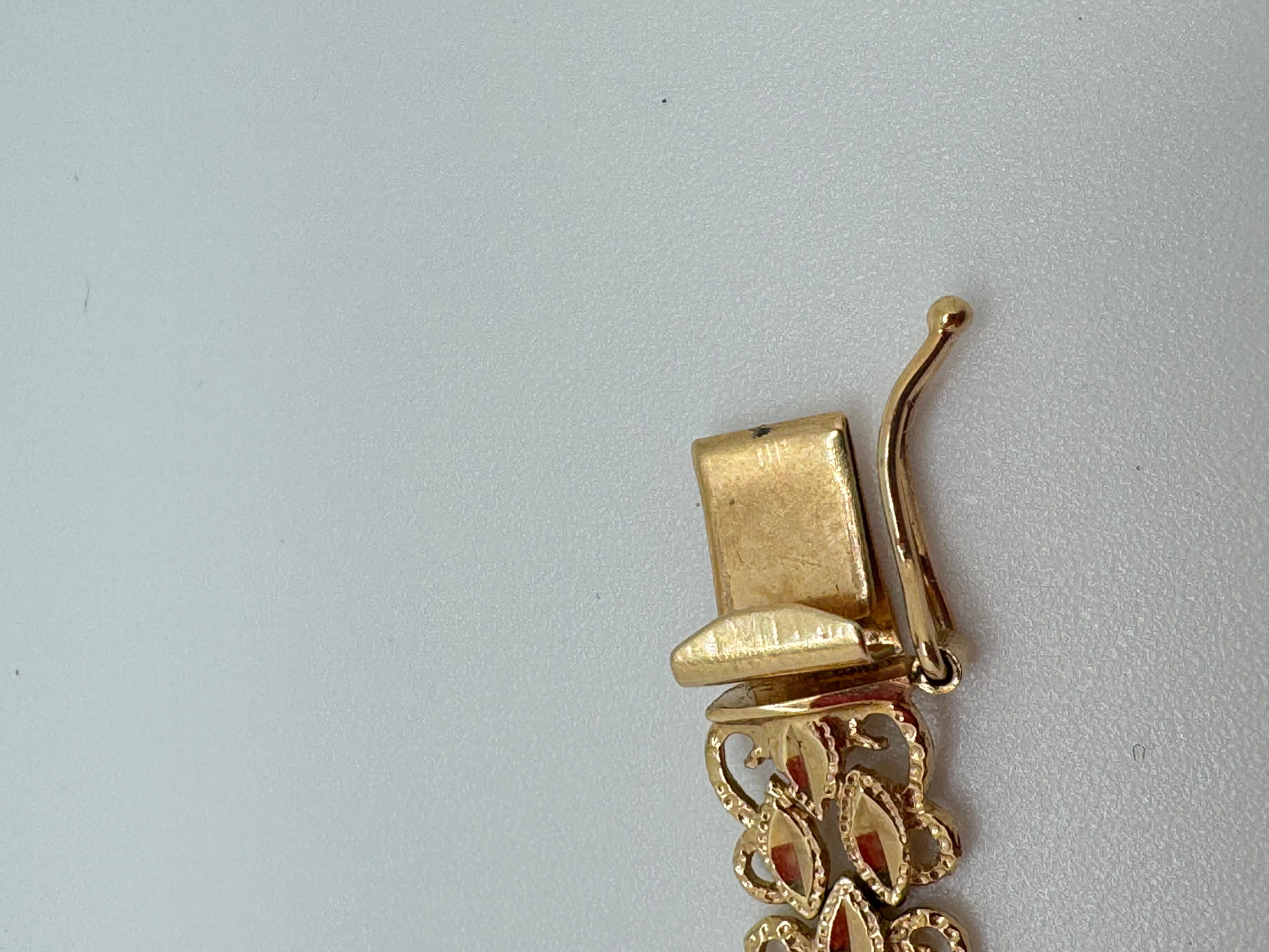 14K YG Michael Anthony Swiss Quartz Watch In Good Condition For Sale In Palm Desert, CA