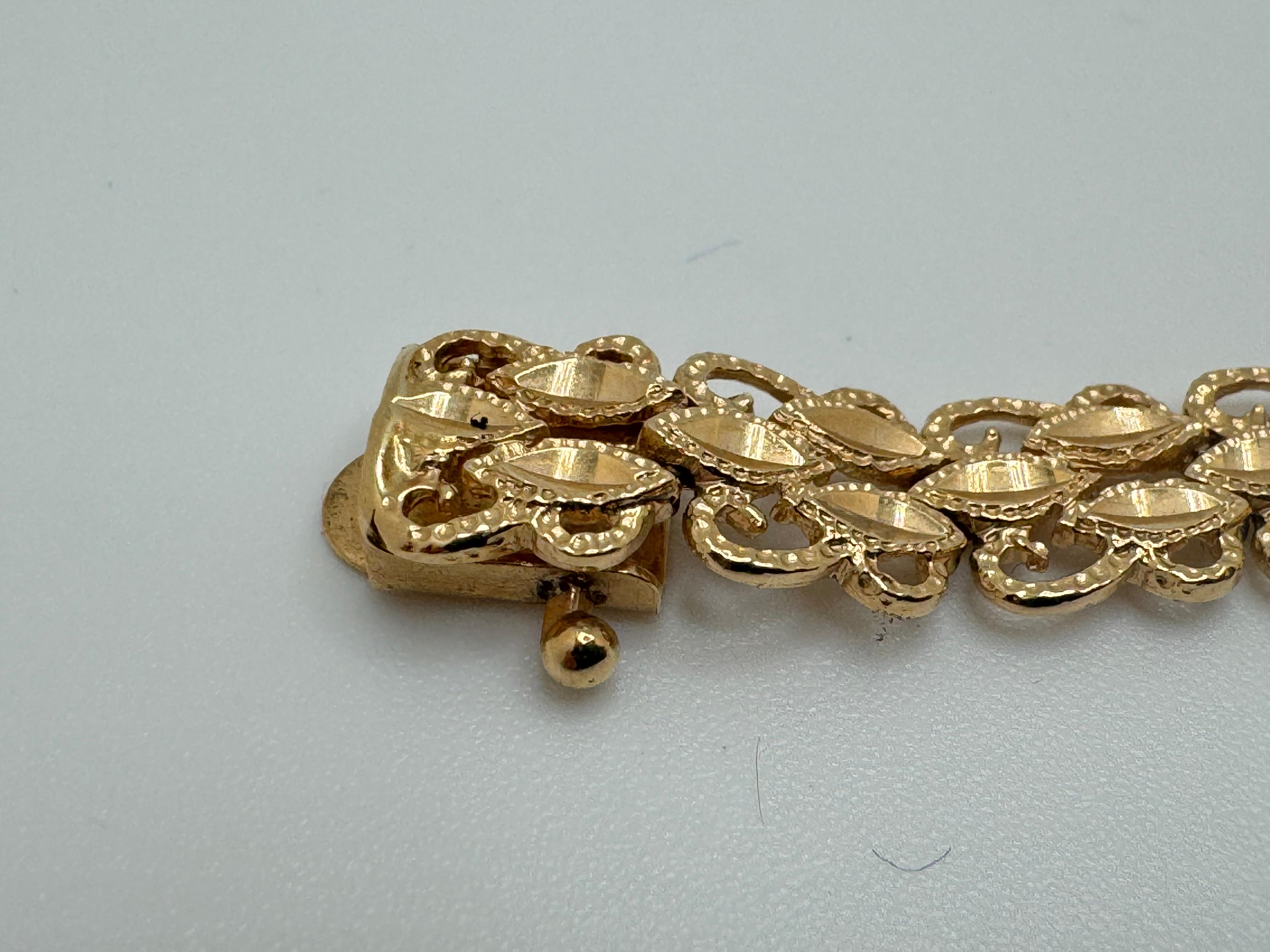 14K YG Michael Anthony Swiss Quartz Watch For Sale 2