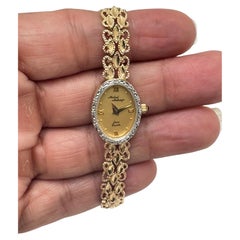 14K YG Michael Anthony Swiss Quartz Watch