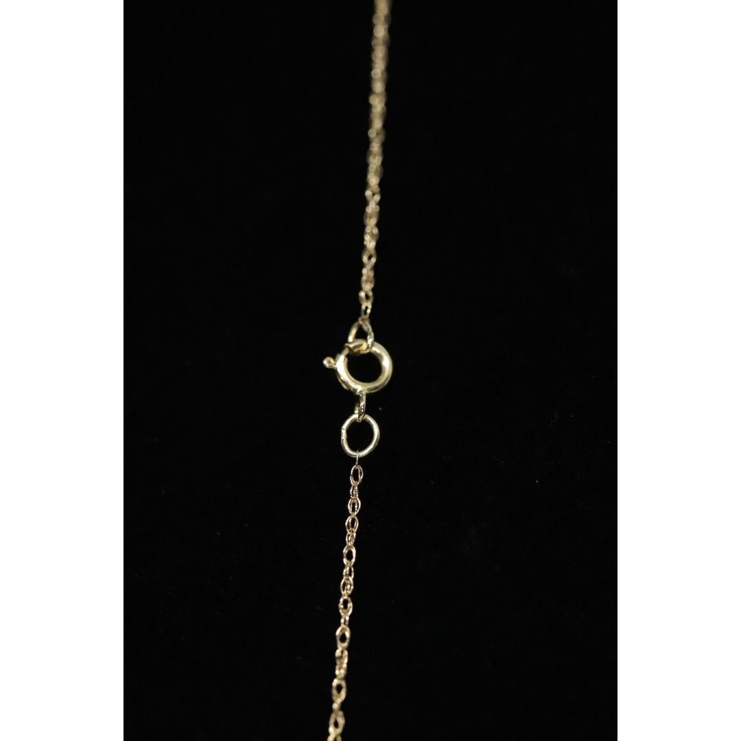 Ciondolo Zuni 14k. Navajo Mop intarsio di turchese e corniola in un barattolo rotondo In condizioni buone in vendita a Port Charlotte, FL
