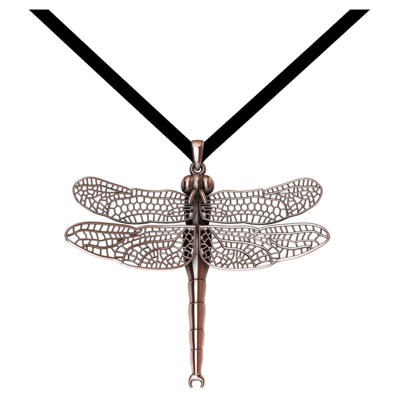 14Karat Rose Gold Dragon Fly