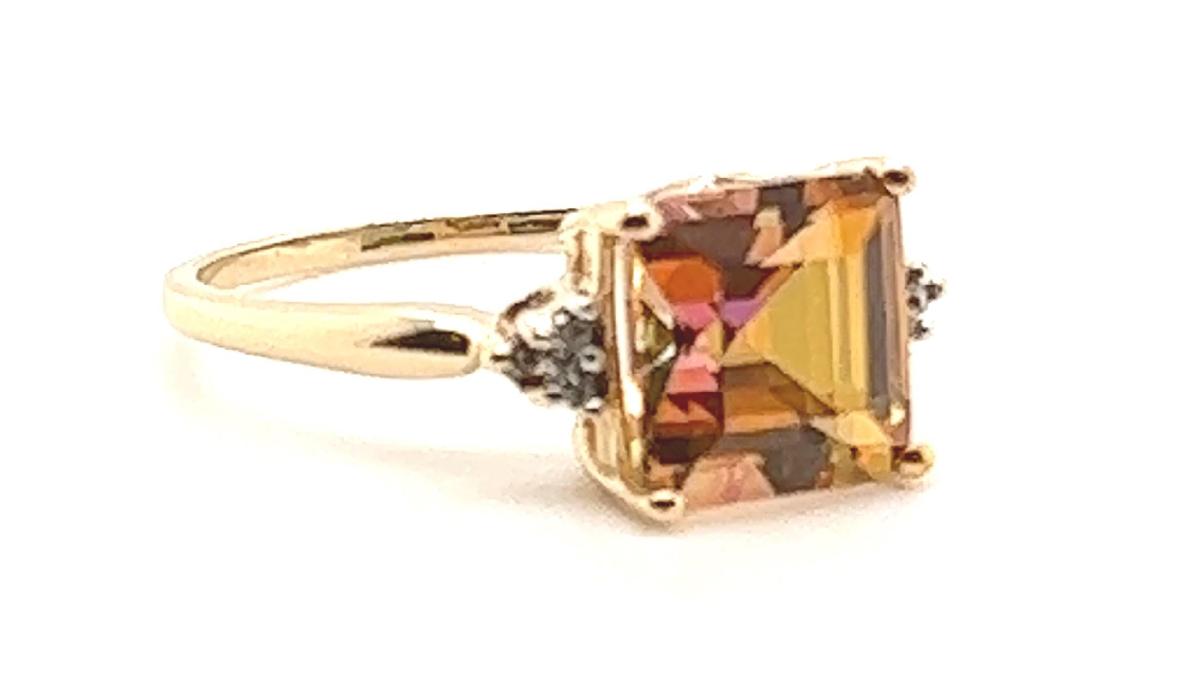 pink mystic topaz