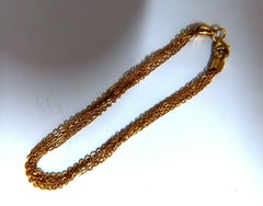 Bracciale a maglie multiple combinate da 14kt 5*