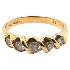 14kt 5 Stone Diamond Band 14kt 5 Stone Diamond Band