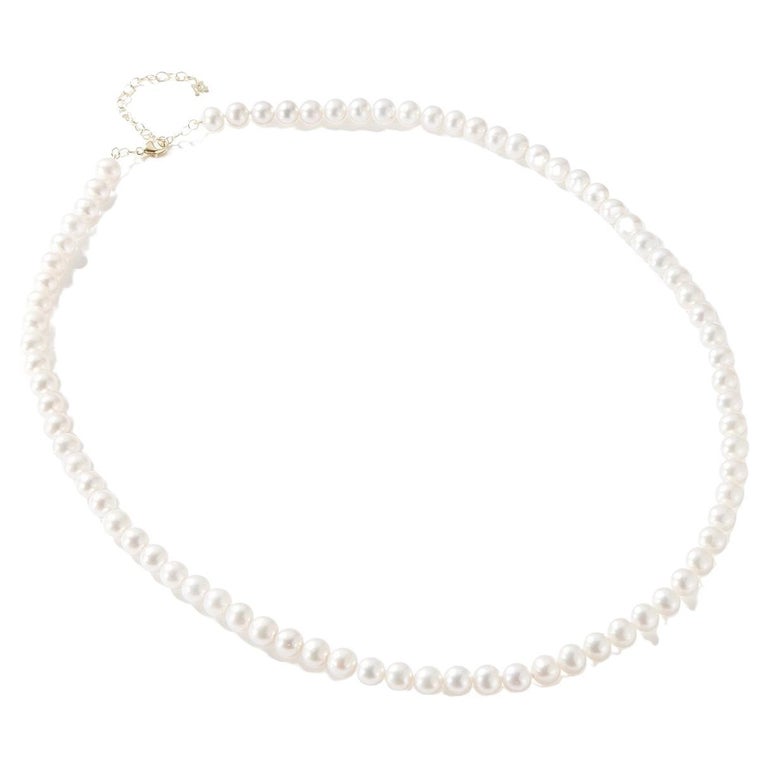 14kt Strand of Pearls For Sale at 1stDibs