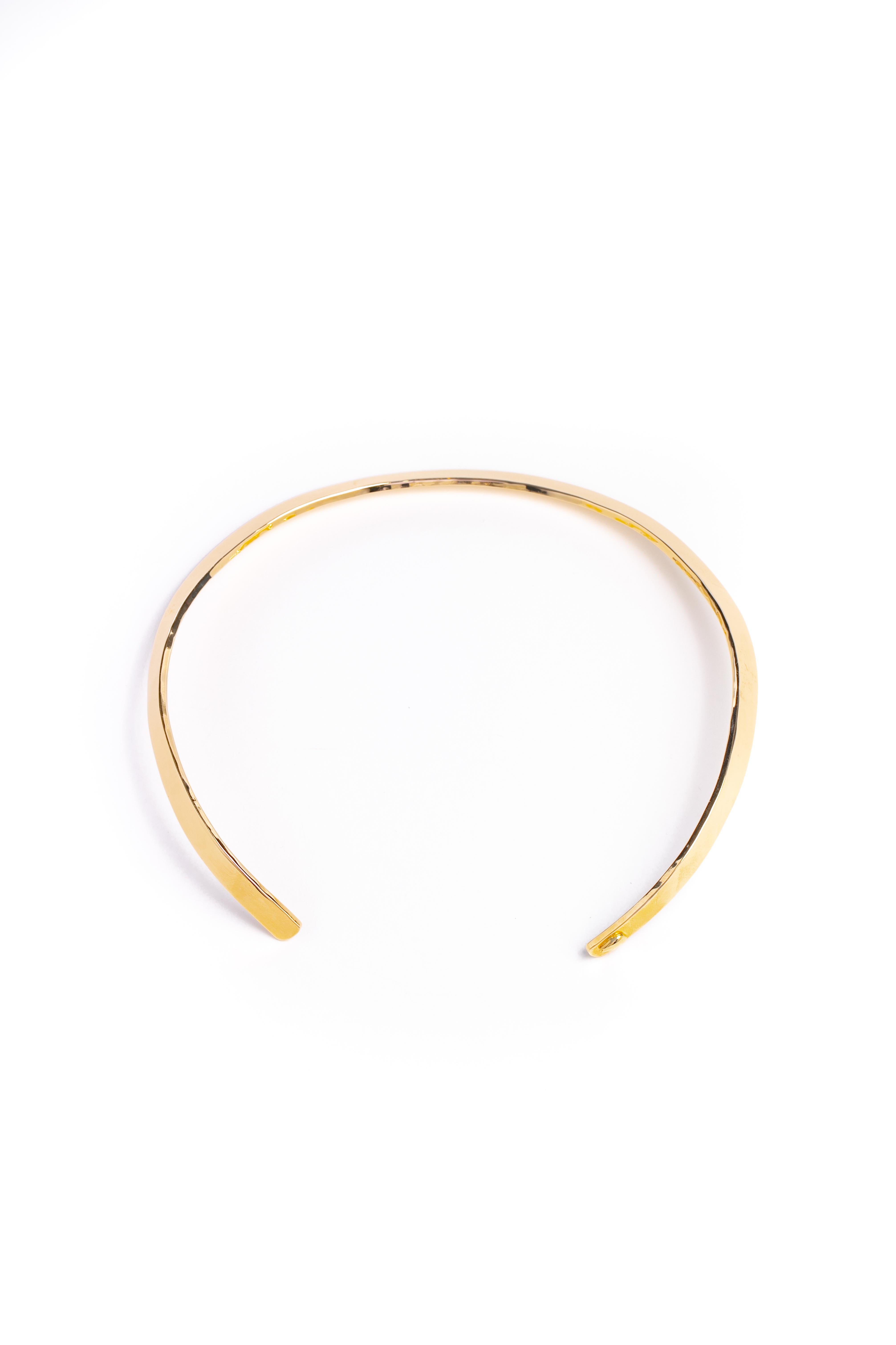Modern 14 Karat Gold Collar from the Golden Bear, Vail For Sale