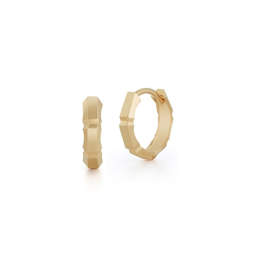 huggies i 14 karat guld