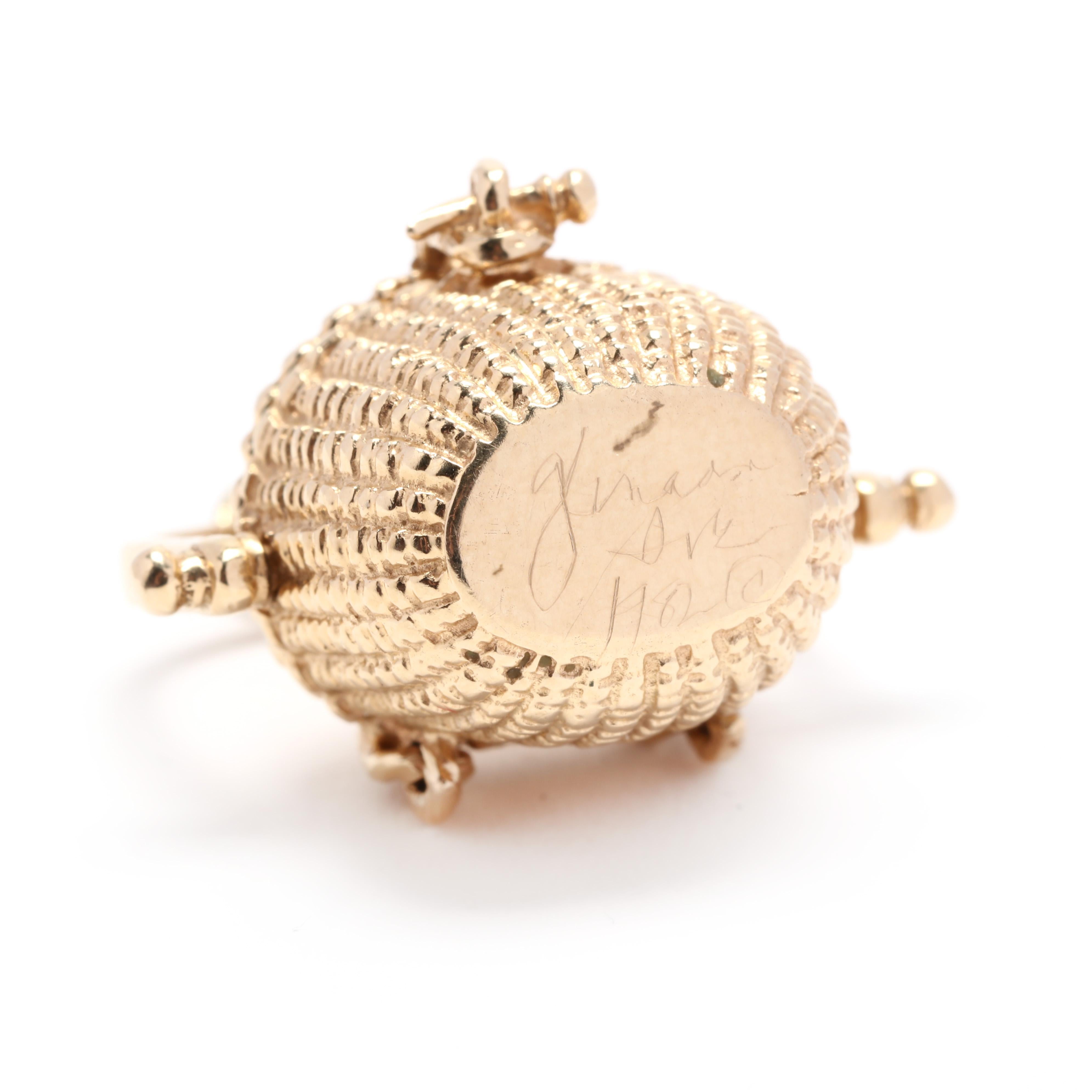 nantucket basket necklace penny